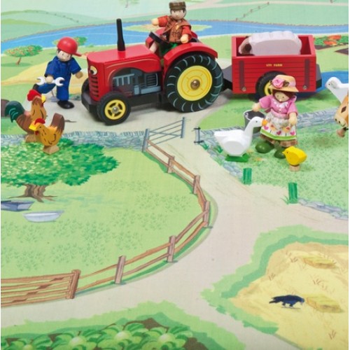 Farm Play Mat Le Toy Van from who what why