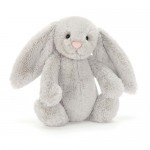 Bashful Bunny Medium - Silver Rabbit - Jellycat 