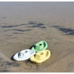 Bath Boats 3pc - Silicone - Green