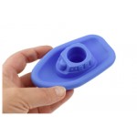 Bath Boats 3pc - Silicone - Blue