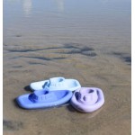 Bath Boats 3pc - Silicone - Blue