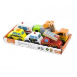 Cars Wooden - Set of 6 - Viga Toys