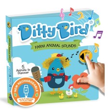 Ditty Bird Farm Animals Sound Book - USB Charging Ditty Bird Farm Animals Sound Book - USB Charging