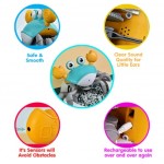 Interactive Crawling Crab - Blue