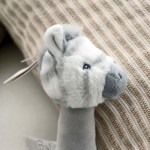 Zebra Stick Soft Baby Rattle