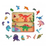 Magnetic Travel Box - Dinosaur Land - MierEDU