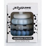 Rainbow Stacker Teether Toy - Ocean - Jellystone Designs