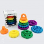 Rainbow Stacker Teether Toy - Jellystone Designs