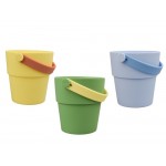 Shower Buckets 3pc - Silicone - Blue/Green