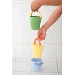 Shower Buckets 3pc - Silicone - Blue/Green