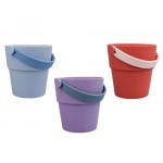 Shower Buckets 3pc - Silicone - Red/Purple