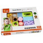 Blocks with Sounds Wooden - Viga Toys