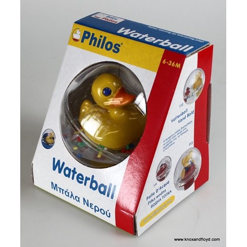 Water Ball with Duck Bath Toy from who what why