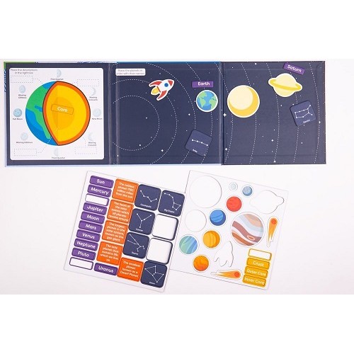 Magnetic Book - Solar System - from who what why