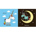 Unicorn Moonicorn Lift the Flap Book - by Nick Sharratt, Phoebe Tinkler 