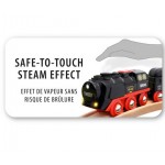 Train - Engine Battery-Operated Steaming Train - Brio Wooden Trains 33884