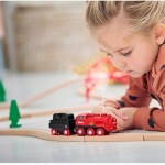 Train - Steaming Train Set 24pc - Brio Wooden Trains 36017