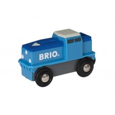 Train - Engine Cargo Battery - Brio Wooden Railway 33130