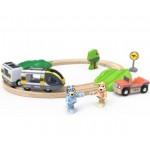 Train - Bluey Train Set 15pc - Brio Wooden Railway 36144 Coming July 2026