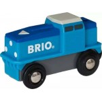Train - Engine Cargo Battery - Brio Wooden Railway 33130