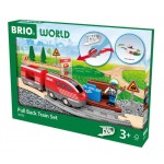 Train - Pullback Train Set 28 pc - Brio Wooden Trains 36102  Coming April 2026
