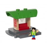 Train - Record & Play Train Platform - Brio Wooden Trains 33840