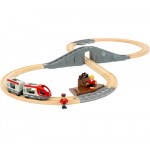 Train - Starter Travel Train Set 22 pcs - Brio Wooden Trains 36079