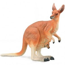 Kangaroo Red - Female With Joey - CollectA 88921