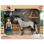 Cowgirl Rider & Accessories - CollectA