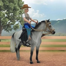 Cowgirl Rider & Accessories - CollectA