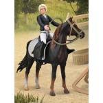 Lady Tournament Rider & Accessories - Collecta