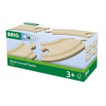 Train - Wooden Track Curved Small 4pc  - Brio Wooden Trains 33337