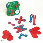 Clixo Itsy Pack - Red + Blue 18 Piece Magnetic Construction Pack