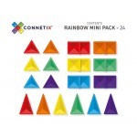 Connetix RAINBOW - Magnetic Construction - Mini Pack 24pc