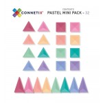 Connetix PASTEL - Magnetic Construction - Mini Pack 32pc