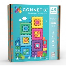 Connetix - Magnetic Construction - Bright Portal Pack 48 pc NEW