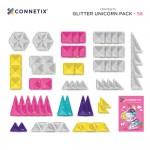 Connetix - Magnetic Construction - Glitter Unicorn Pack 56 pc NEW
