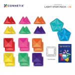 Connetix - Magnetic Construction - Light Star Pack 28 pc NEW 
