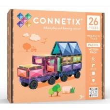 Connetix PASTEL - Magnetic Construction - Motion Pack 26pc Connetix PASTEL - Magnetic Construction - Motion Pack 26pc