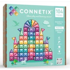 Connetix PASTEL - Magnetic Construction - Creative Pack 104pc Connetix PASTEL - Magnetic Construction - Creative Pack 104pc