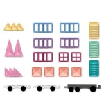 Connetix PASTEL - Magnetic Construction - Transport Pack 50pc Connetix PASTEL - Magnetic Construction - Transport Pack 50pc