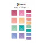 Connetix PASTEL - Magnetic Construction - Squares Pack 40pc