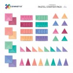 Connetix PASTEL - Magnetic Construction - Starter Pack 64 pc