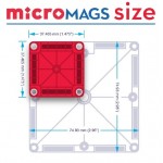 Magna-Tiles  - microMAGS – Deluxe 70pc Set