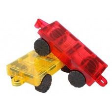 Magnetic Tiles - 2 Car Pack - Learn & Grow