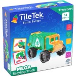 Magnetic Tile Recycling Truck 14pc - TileTek Magnetic Tile Recycling Truck 14pc - TileTek