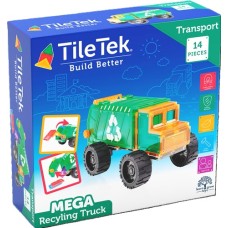 Magnetic Tile Recycling Truck 14pc - TileTek 