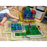 Magnetic Tile Topper - Train Pack - Learn & Grow