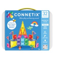 Connetix - Magnetic Construction - Travel Mini Pack 32 pc Connetix - Magnetic Construction - Travel Mini Pack 32 pc