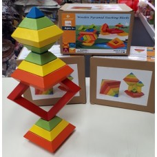 Wooden Pyramid Wedgits